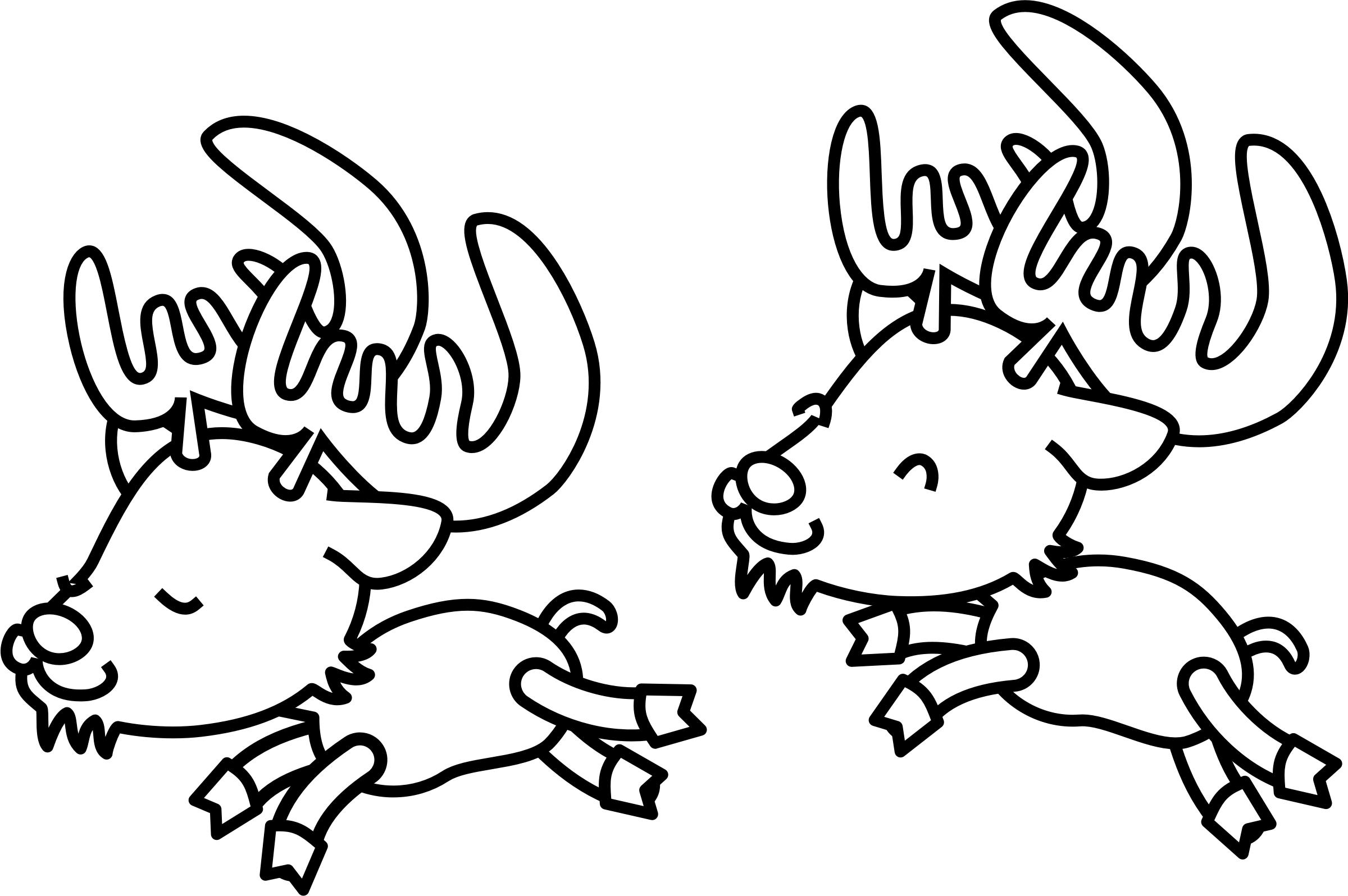 Caribou Coloring Page png
