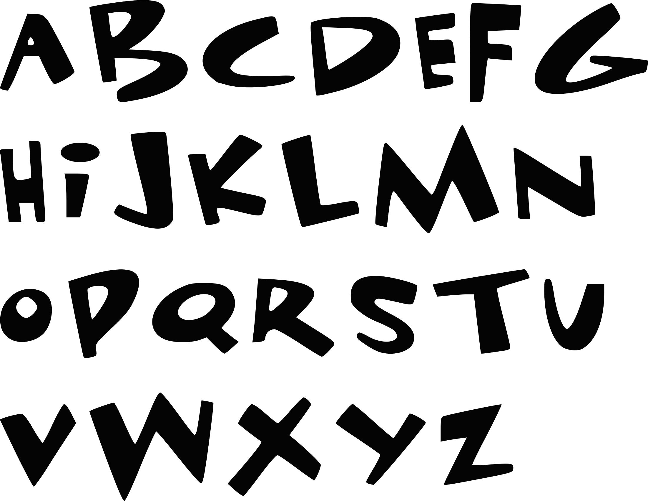 Cartoon Alphabet Icons PNG - Free PNG and Icons Downloads