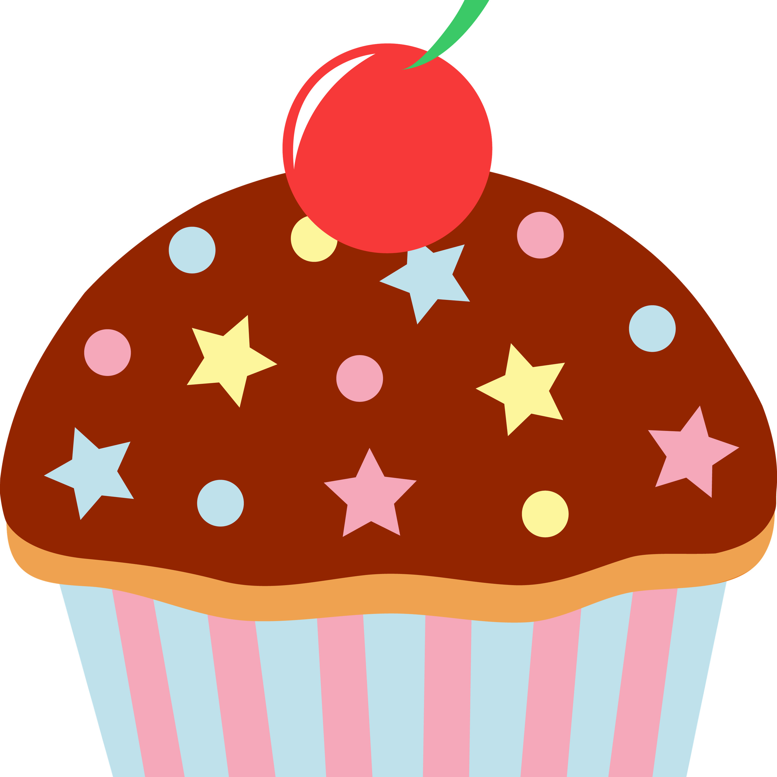 Cartoon Cupcake icons