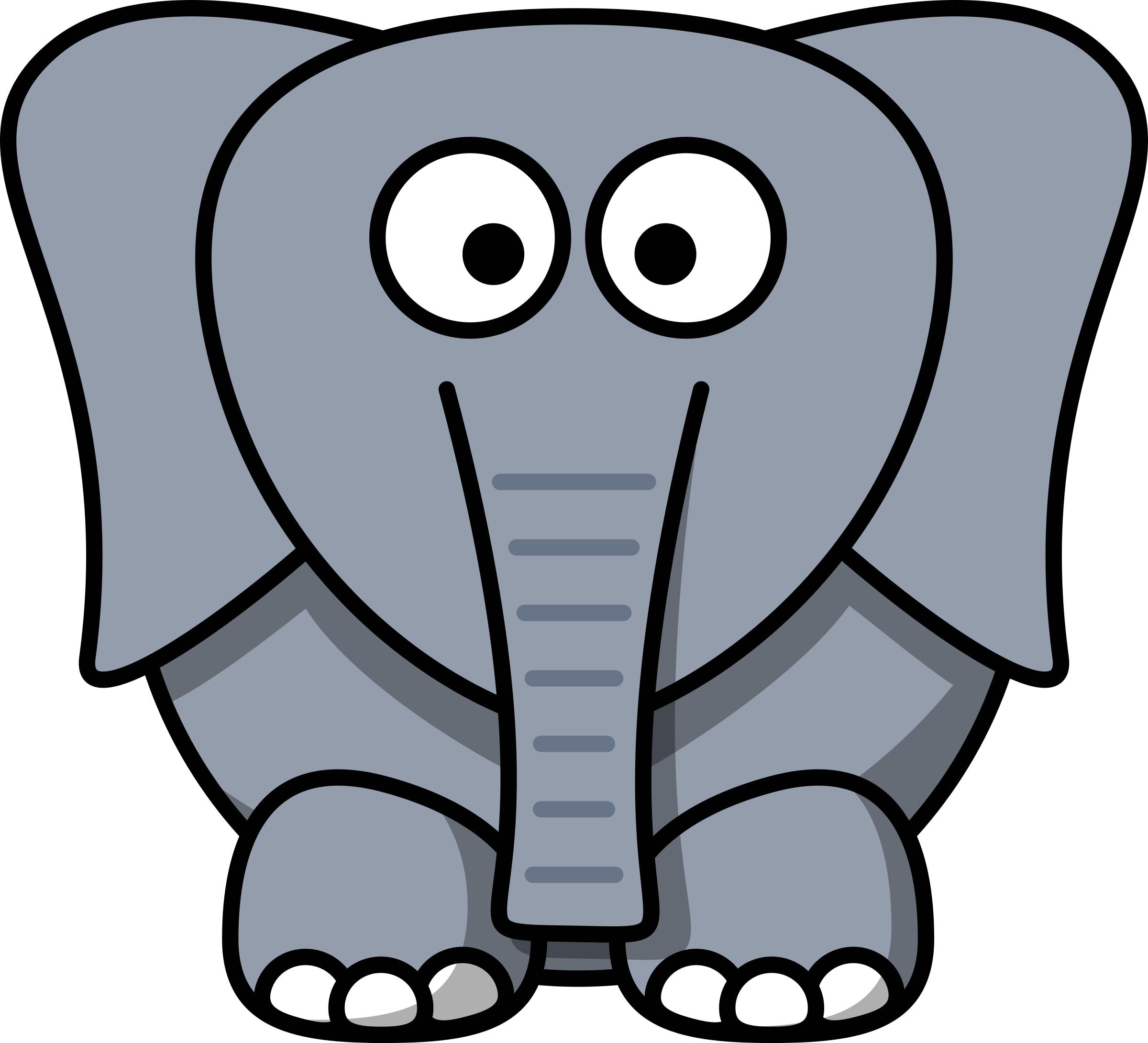 Cartoon Elephant Icons PNG - Free PNG and Icons Downloads