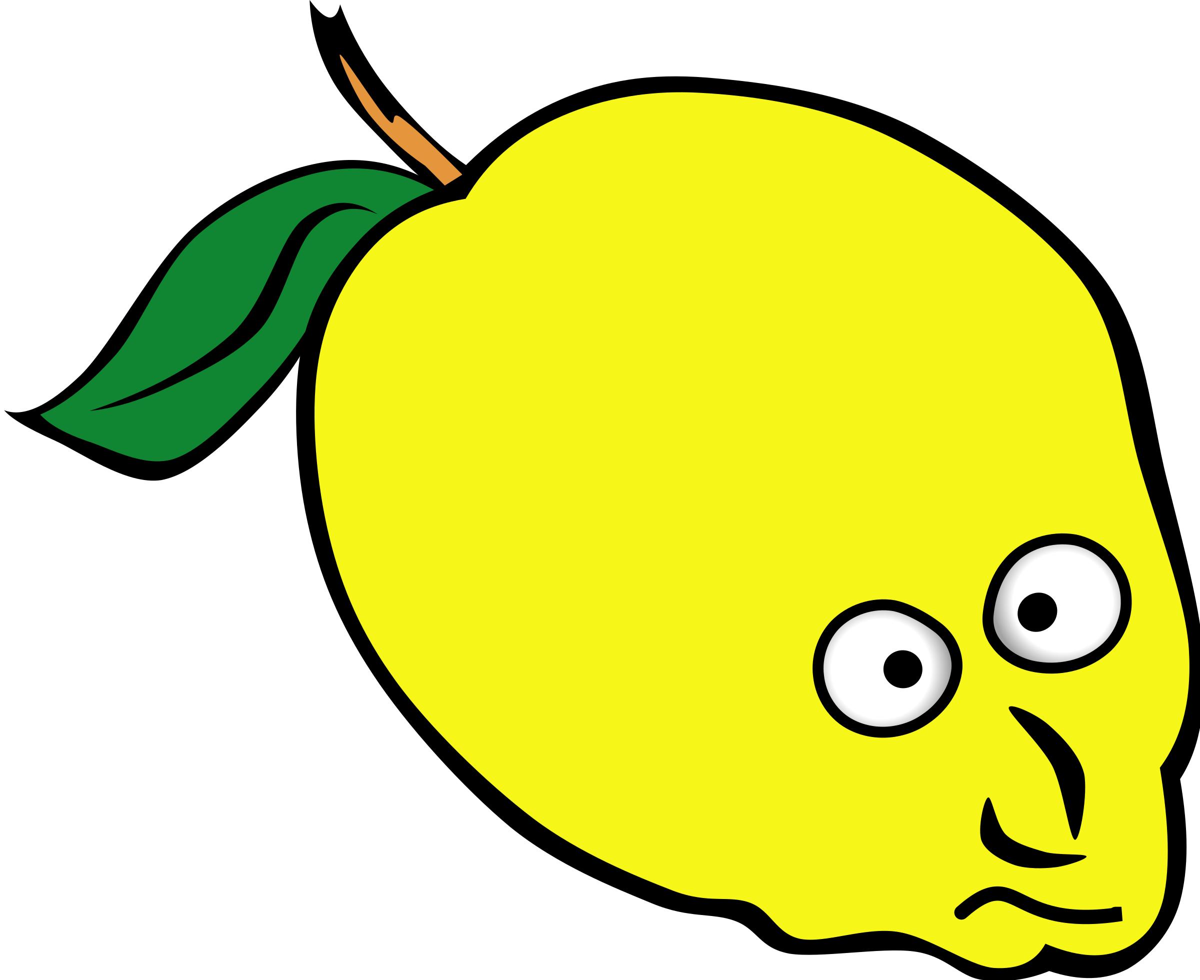 cartoon lemon png
