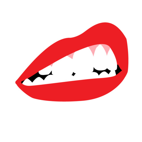 Cartoon Lips Teeth Icons PNG - Free PNG and Icons Downloads