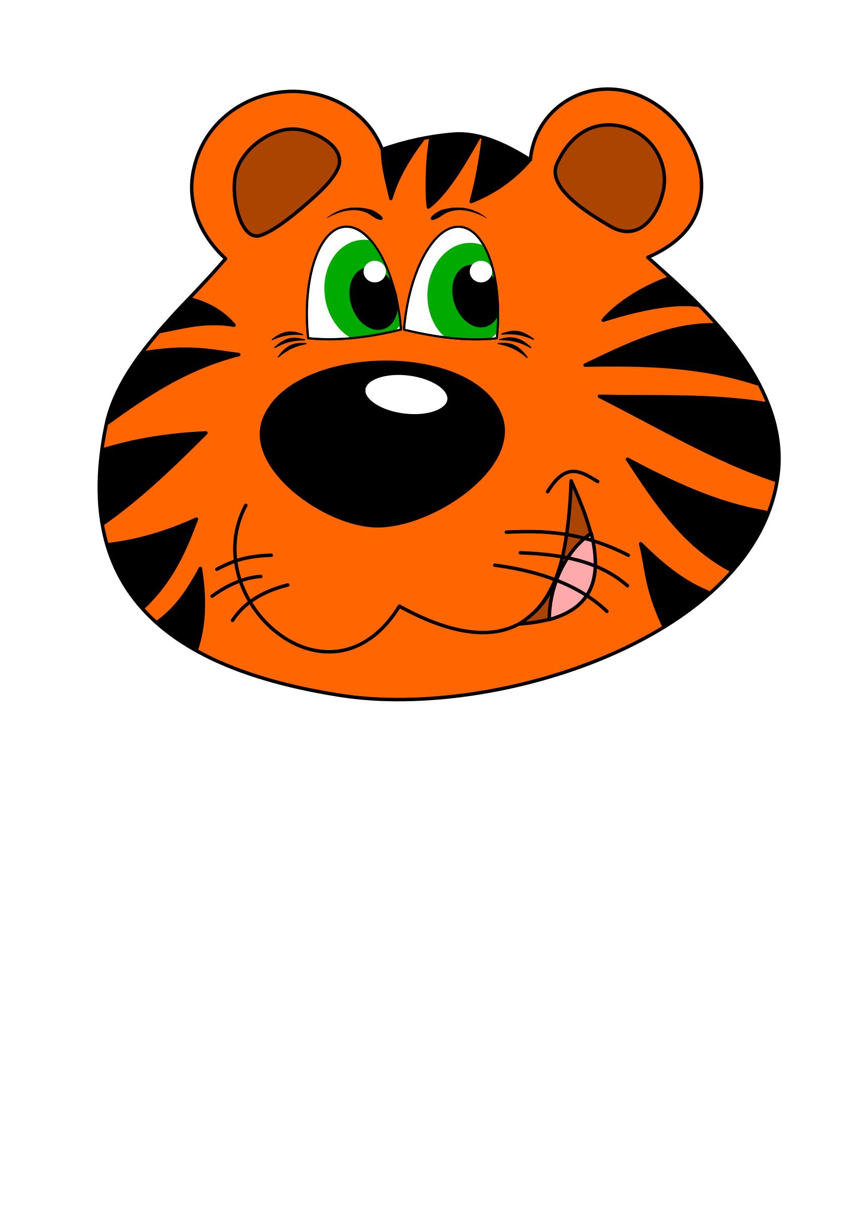 Cartoon Tiger png