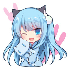 Cat Girl Sticker png icons