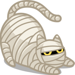 Cat Mummy Icons PNG - Free PNG and Icons Downloads