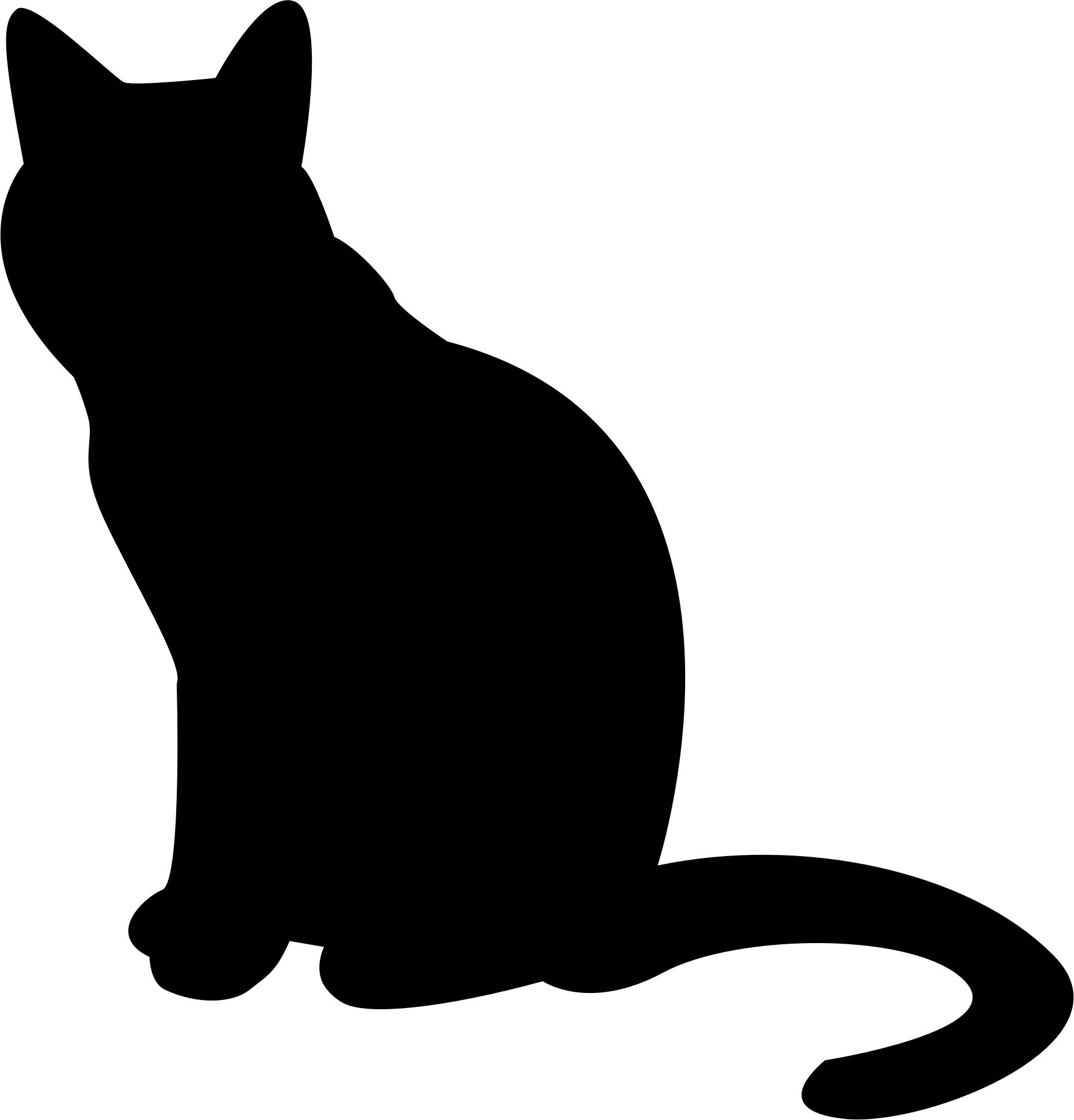 Cat Silhouette 2 png