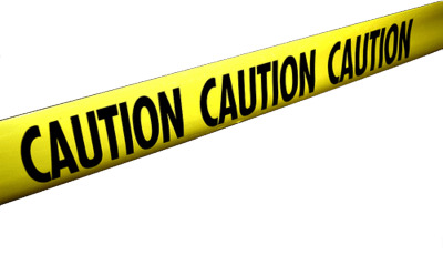 Caution Tape One Line icons