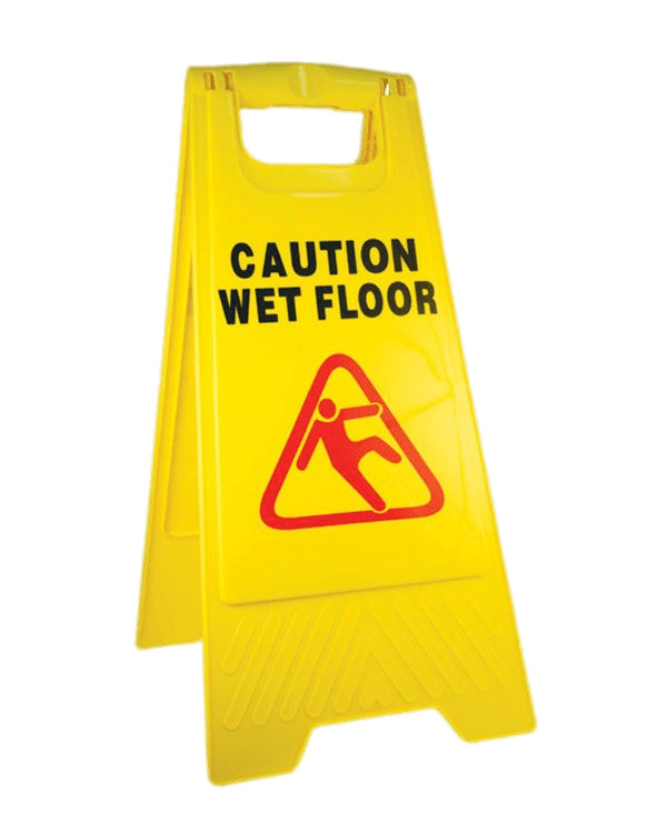 Caution Wet Floor Board icons