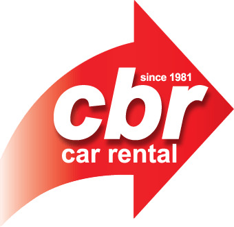 CBR Car Rental Logo icons