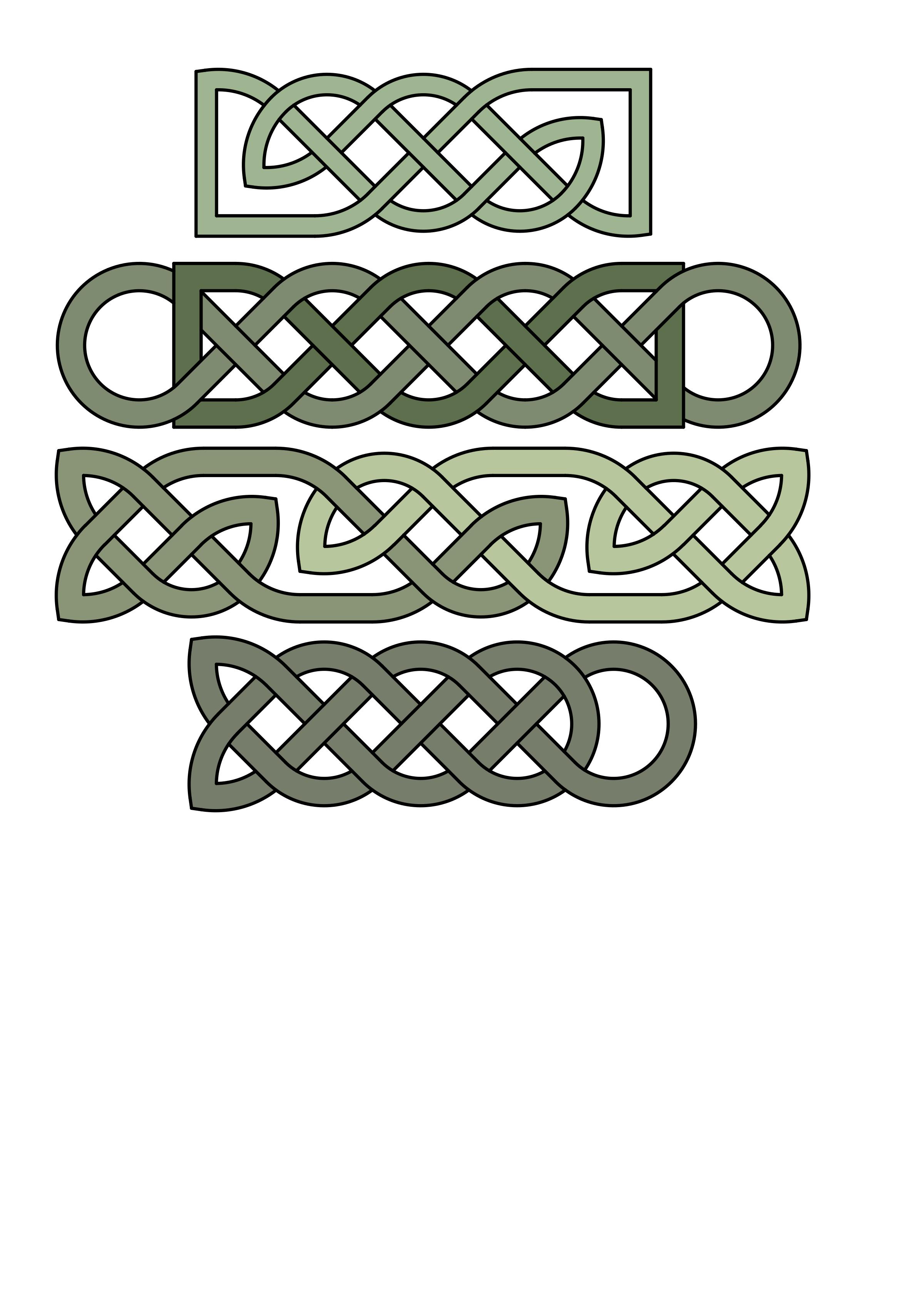 Celtic knot patterns png