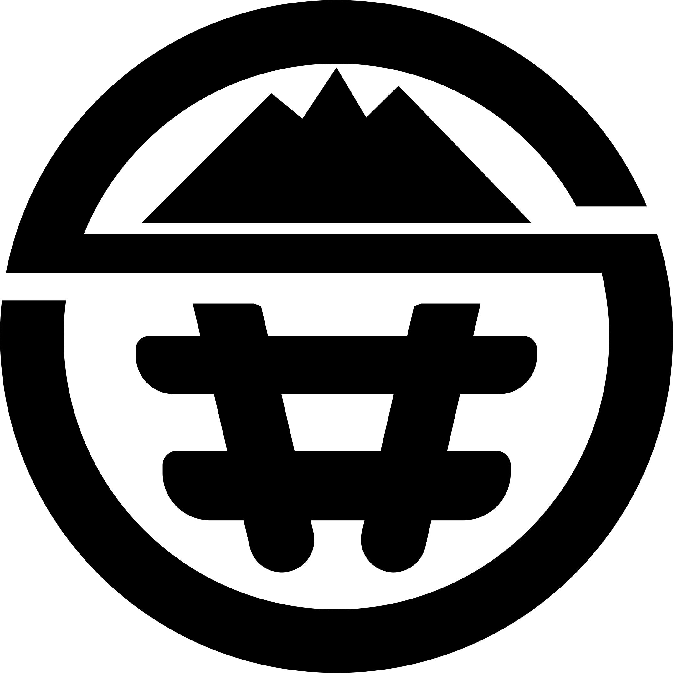 Chapter seal/emblem of the former Kanai township, Niigata png