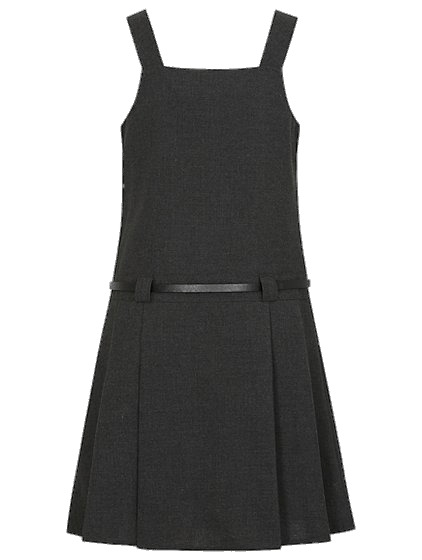 Charcoal Grey School Pinafore icons