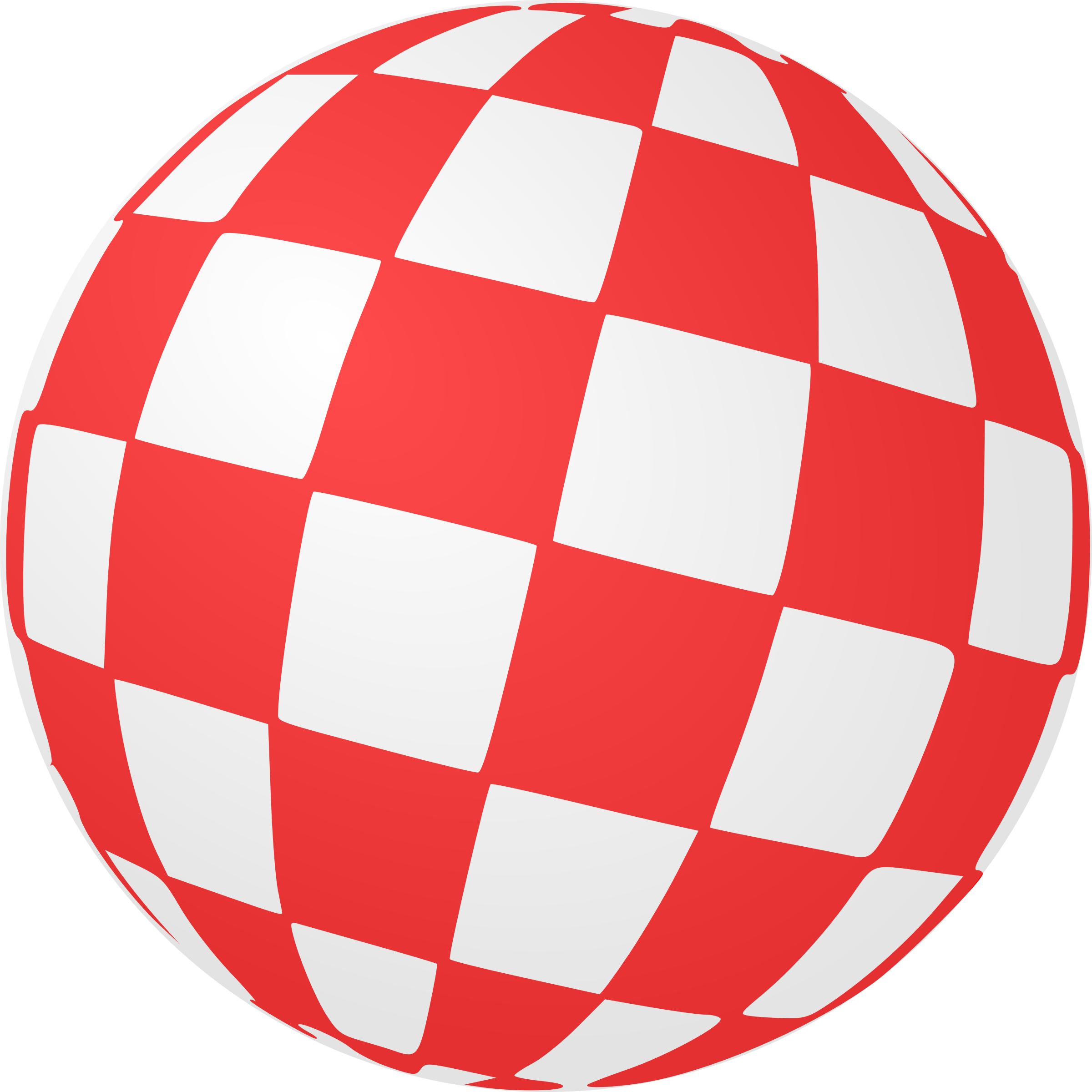 Checkered Ball png
