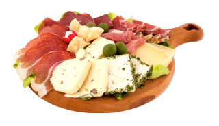 Cheese and Meat Antipasti Platter png icons