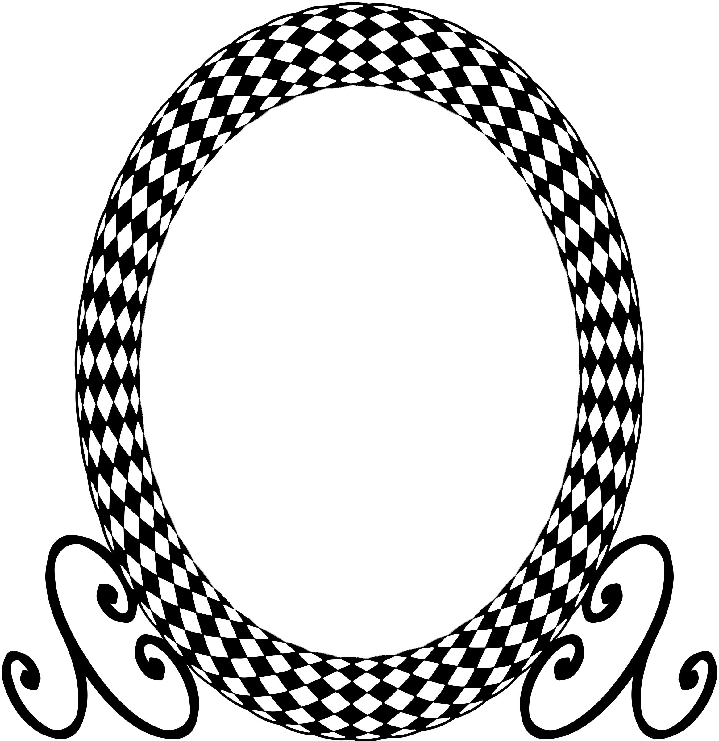 Chequered frame png