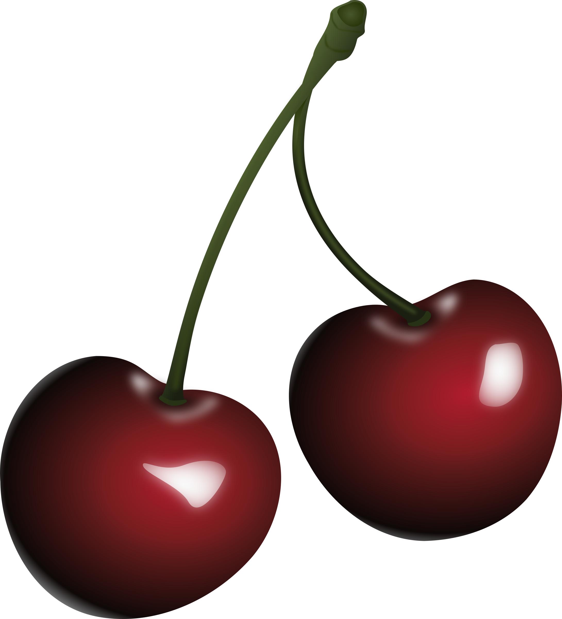 cherries, vyA�nios, food PNG icons
