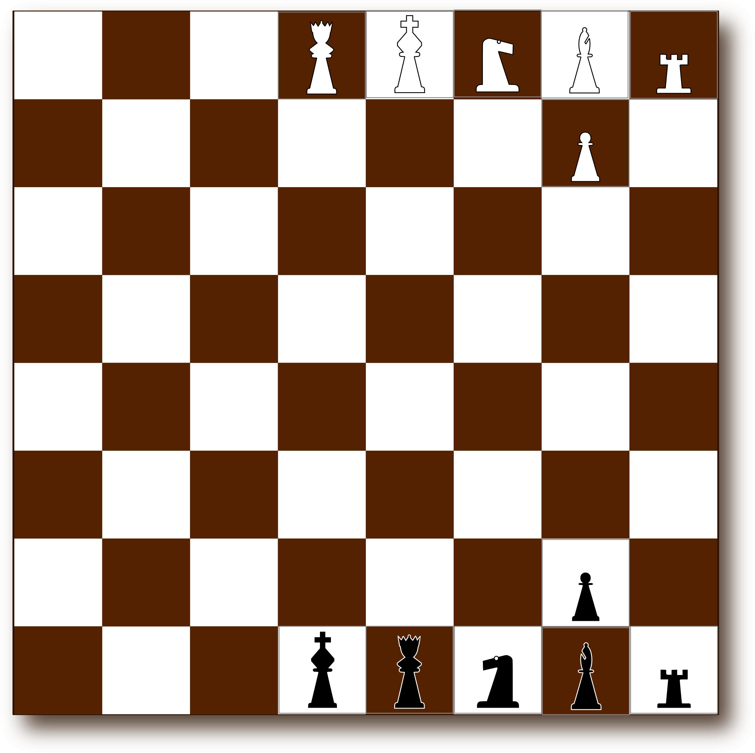 Chessboard 2d Brown png