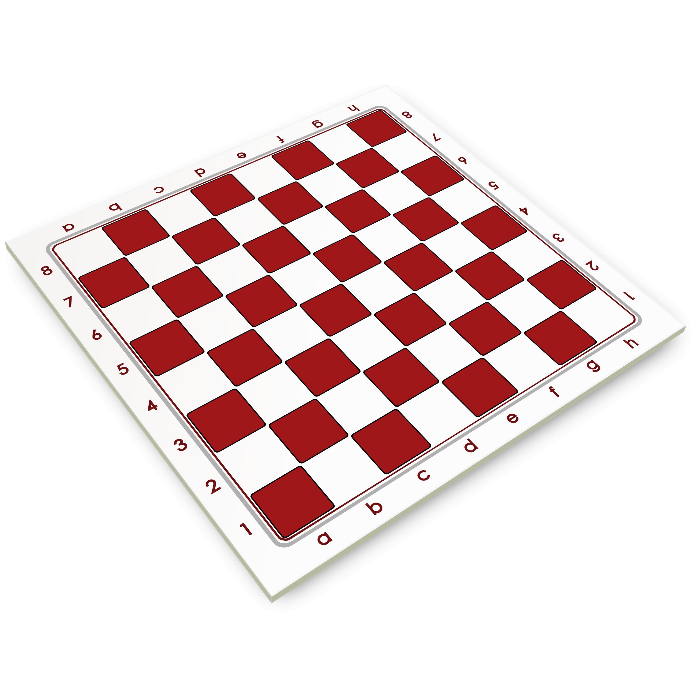 Chessboard in Half-way Perspective / Tablero en Perspectiva Semi-lateral png