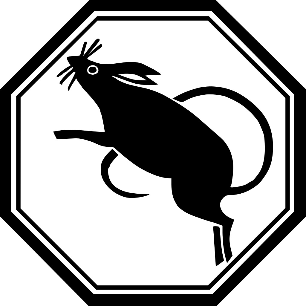 Chinese Horoscope Rat Sign Clipart icons