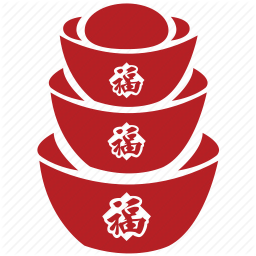 Chinese New Year Bowls icons
