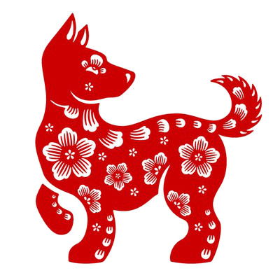 Chinese New Year Year Of the Dog 2018 icons