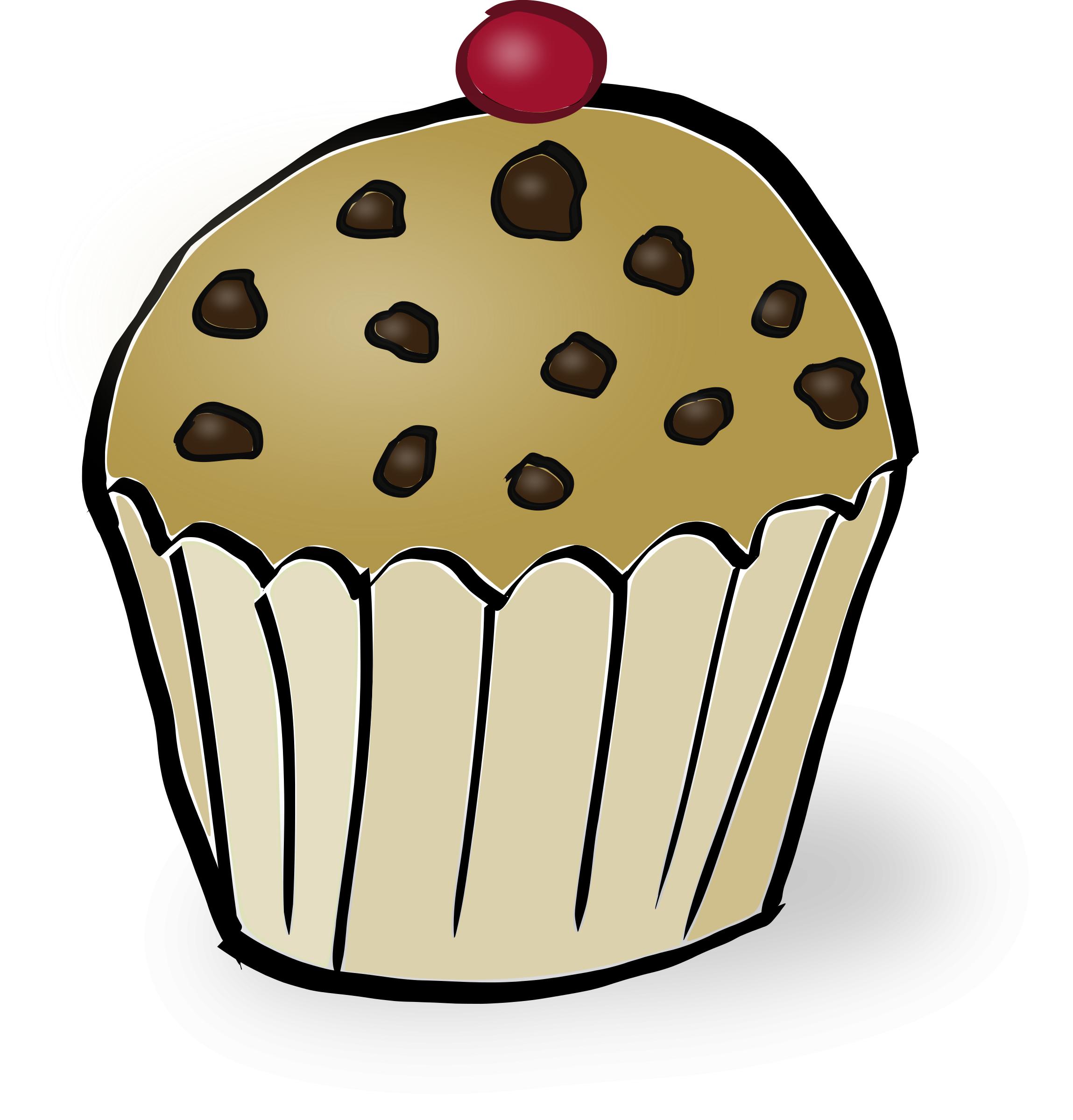 Chocolate Chips Muffin png
