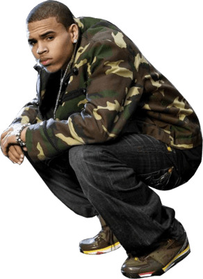 Chris Brown Kneeling png