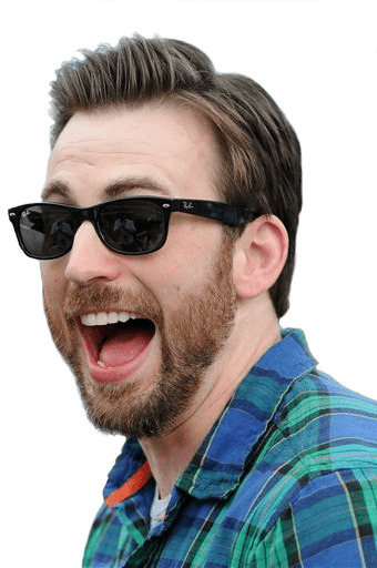 Chris Evans Laughing png icons