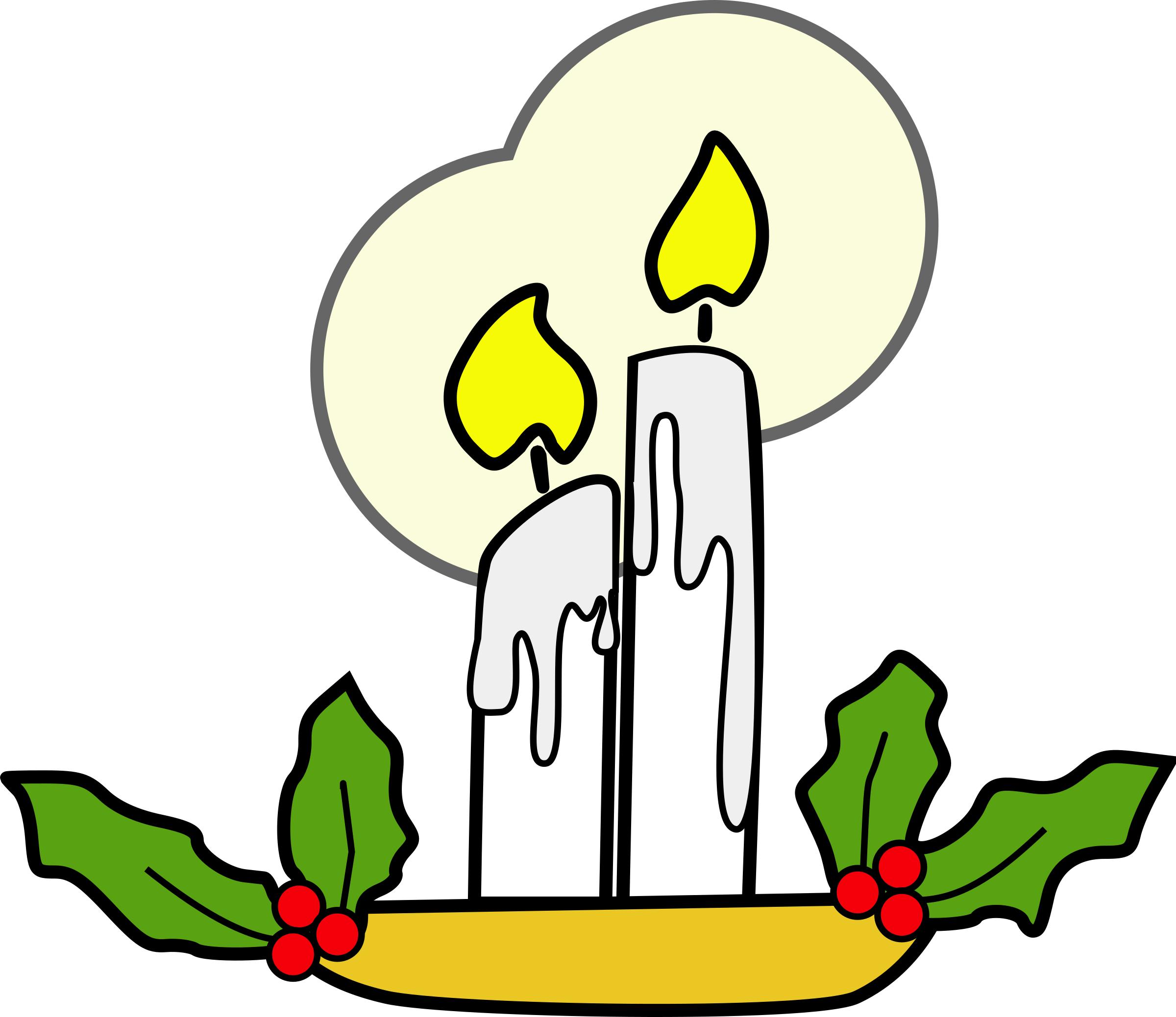 Christmas Candles png
