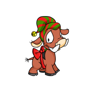 Christmas Moehog icons