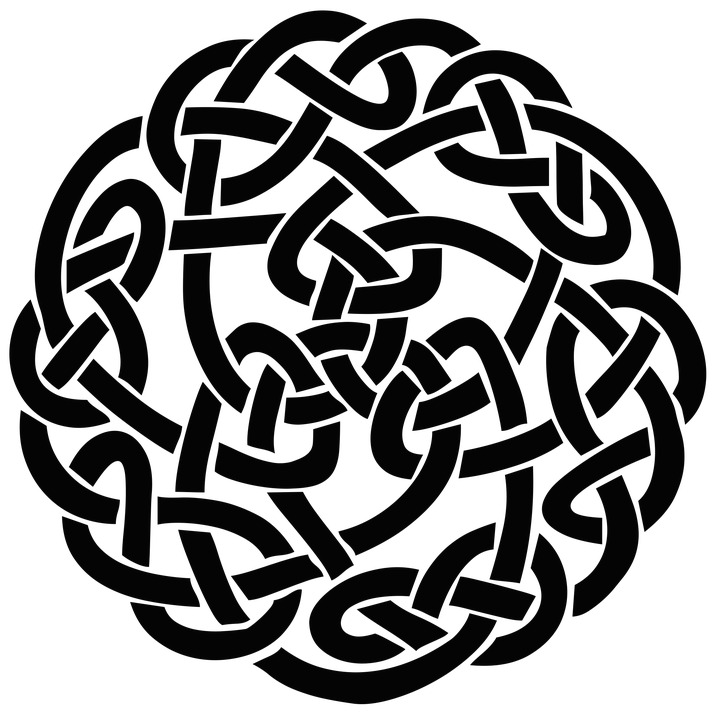 Circle Celtic Knot icons