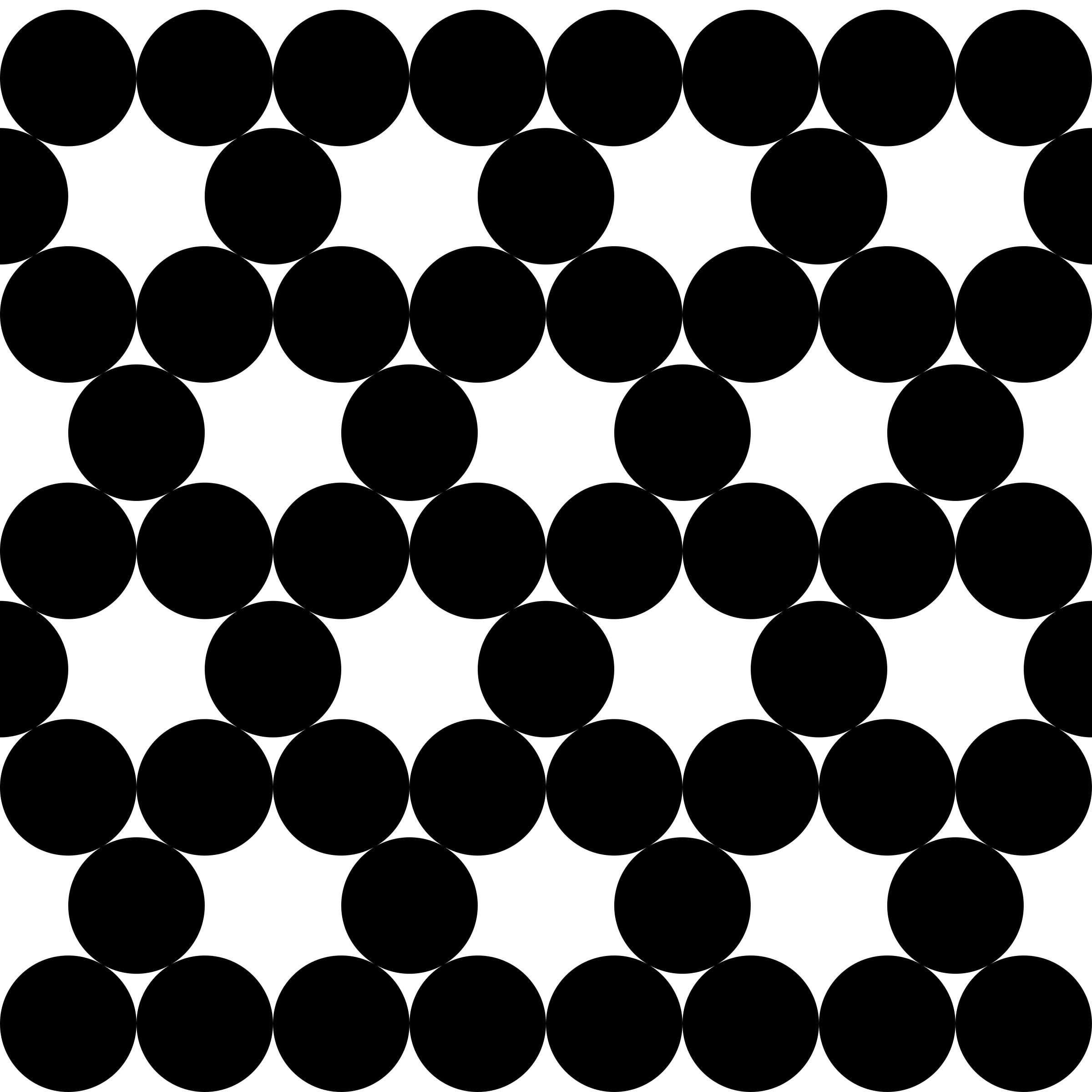 circles hexagon gaps PNG icons