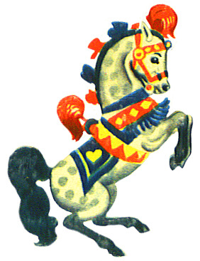 Circus Horse Standing icons