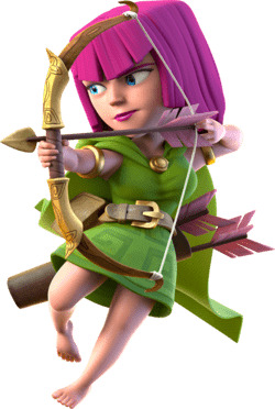 Clash Of Clans Archer png icons
