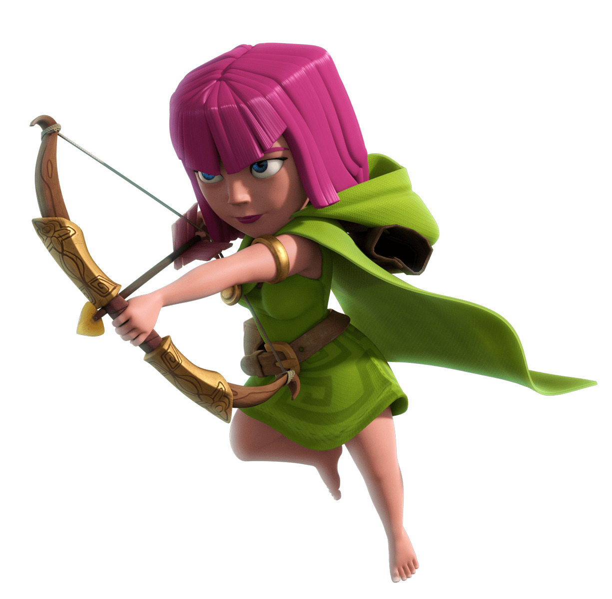 Clash Of Clans Female Archer png icons