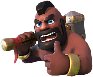 Clash Of Clans Hog Rider Close Up png icons