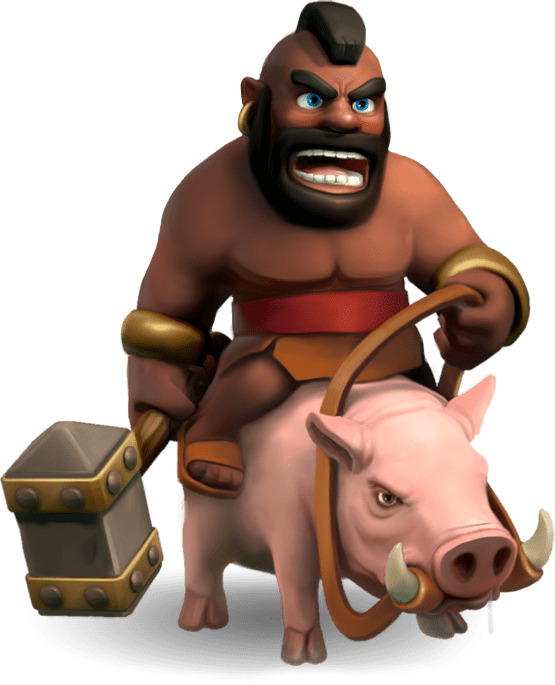 Clash Of Clans Hog Rider icons