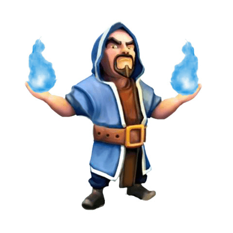 Clash Of Clans Wizard png icons