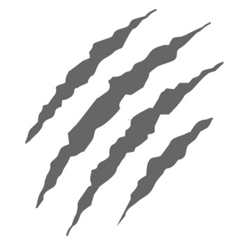 Claws Grey Scratch png icons