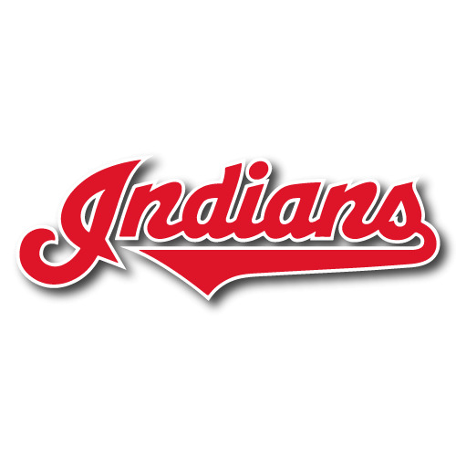 Cleveland Indians Text Logo icons