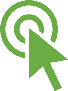 Click Green Arrow png icons