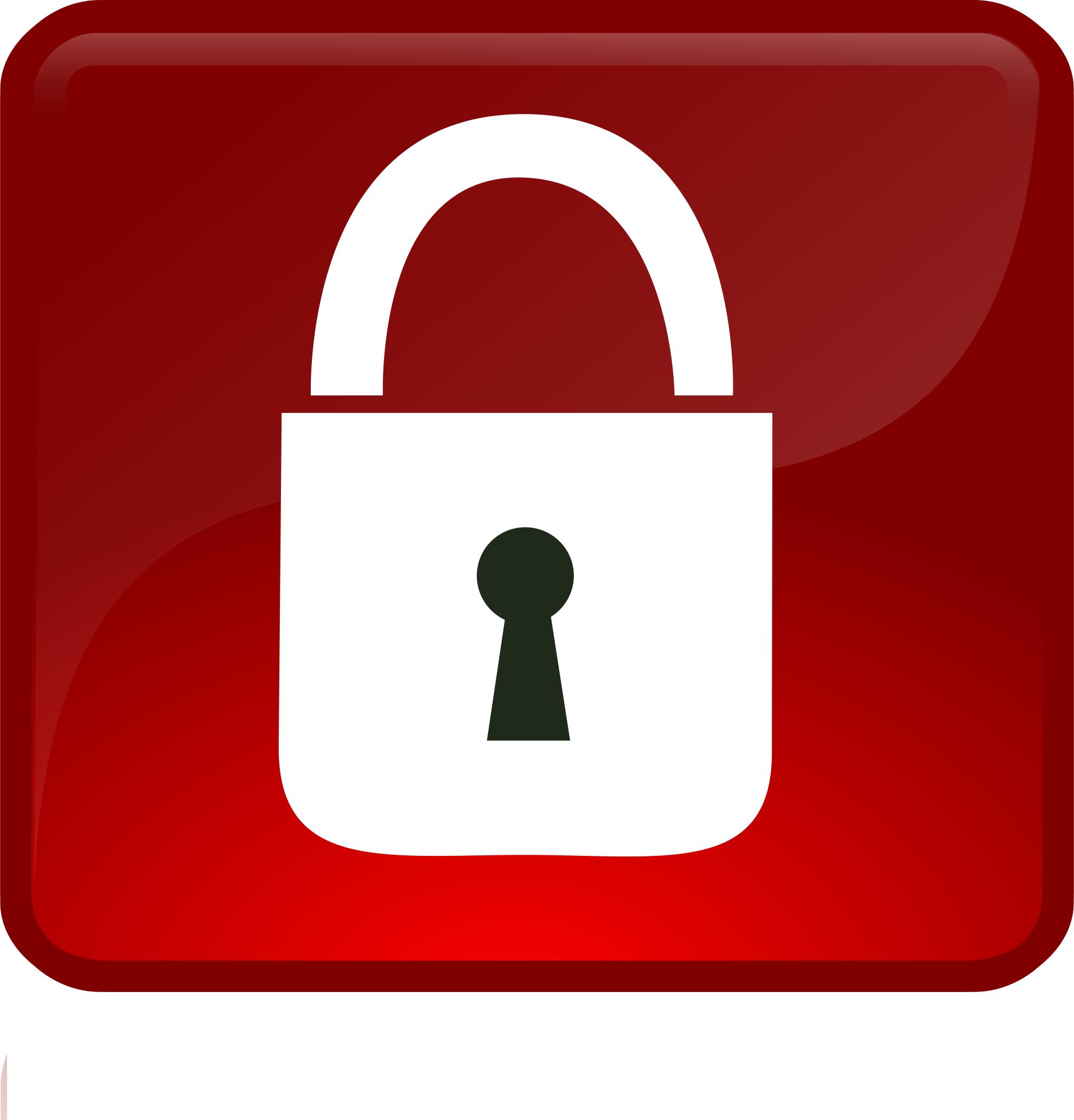 Closed lock PNG icons