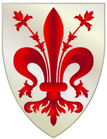Coat Of Arms Of Florence Fleur De Lis icons