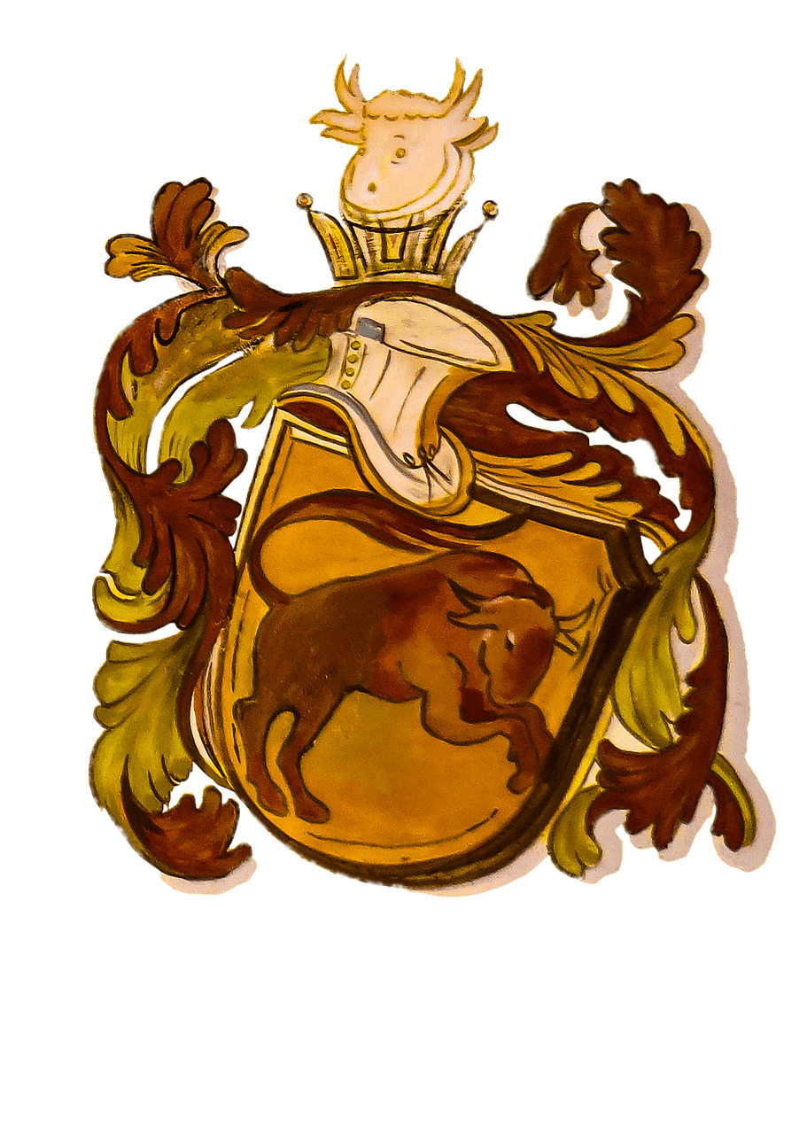 Coat Of Arms Zodiac Sign Taurus icons