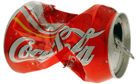 Coca Cola Crushed Can icons