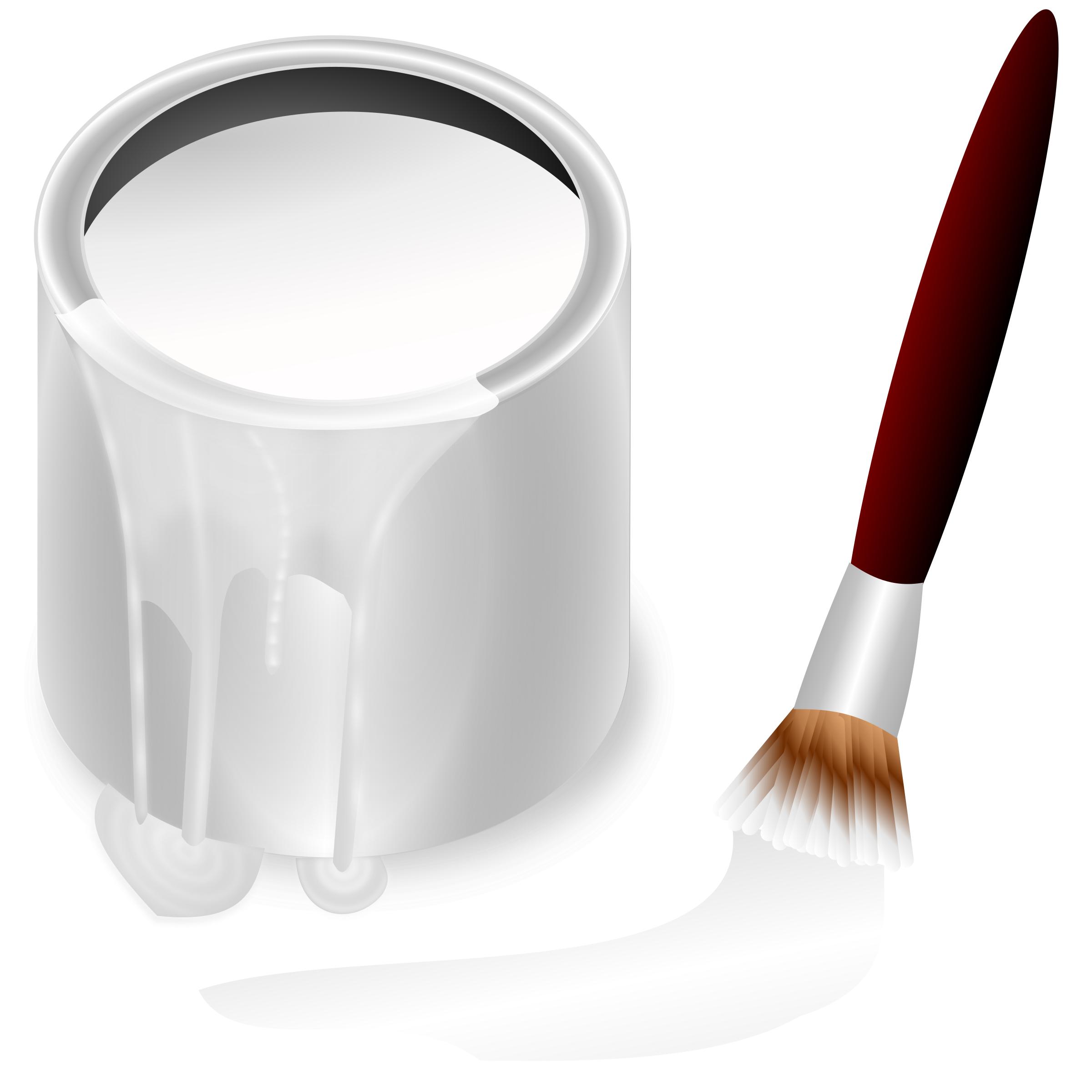 color bucket white png