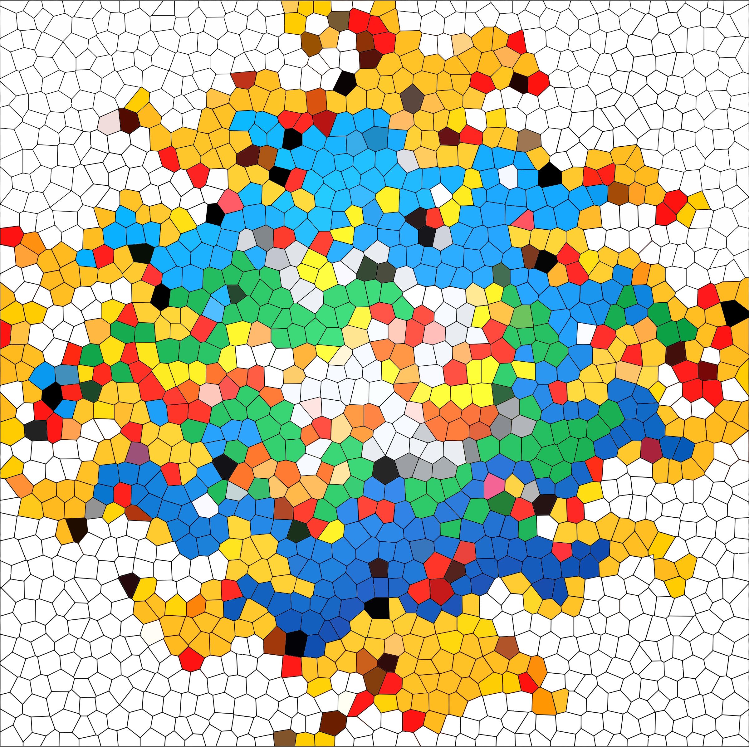 Colorful Mosaic Tiles png