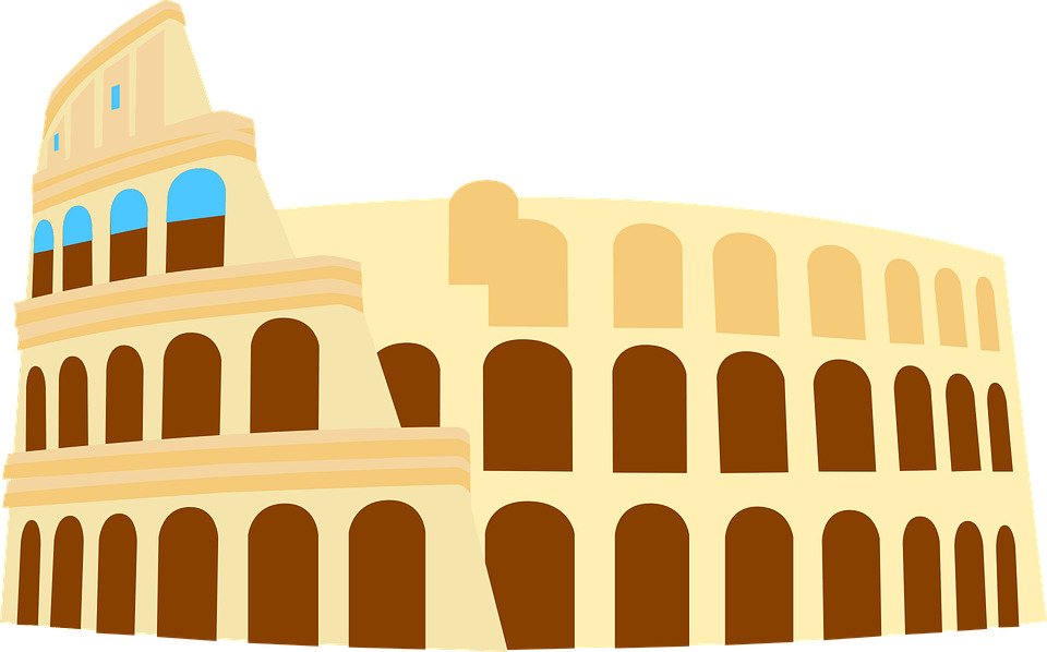 Colosseum Graphic icons