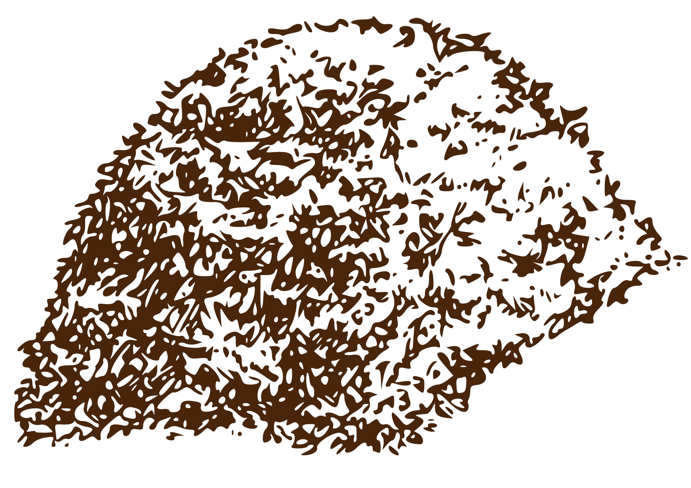 Compost pile png