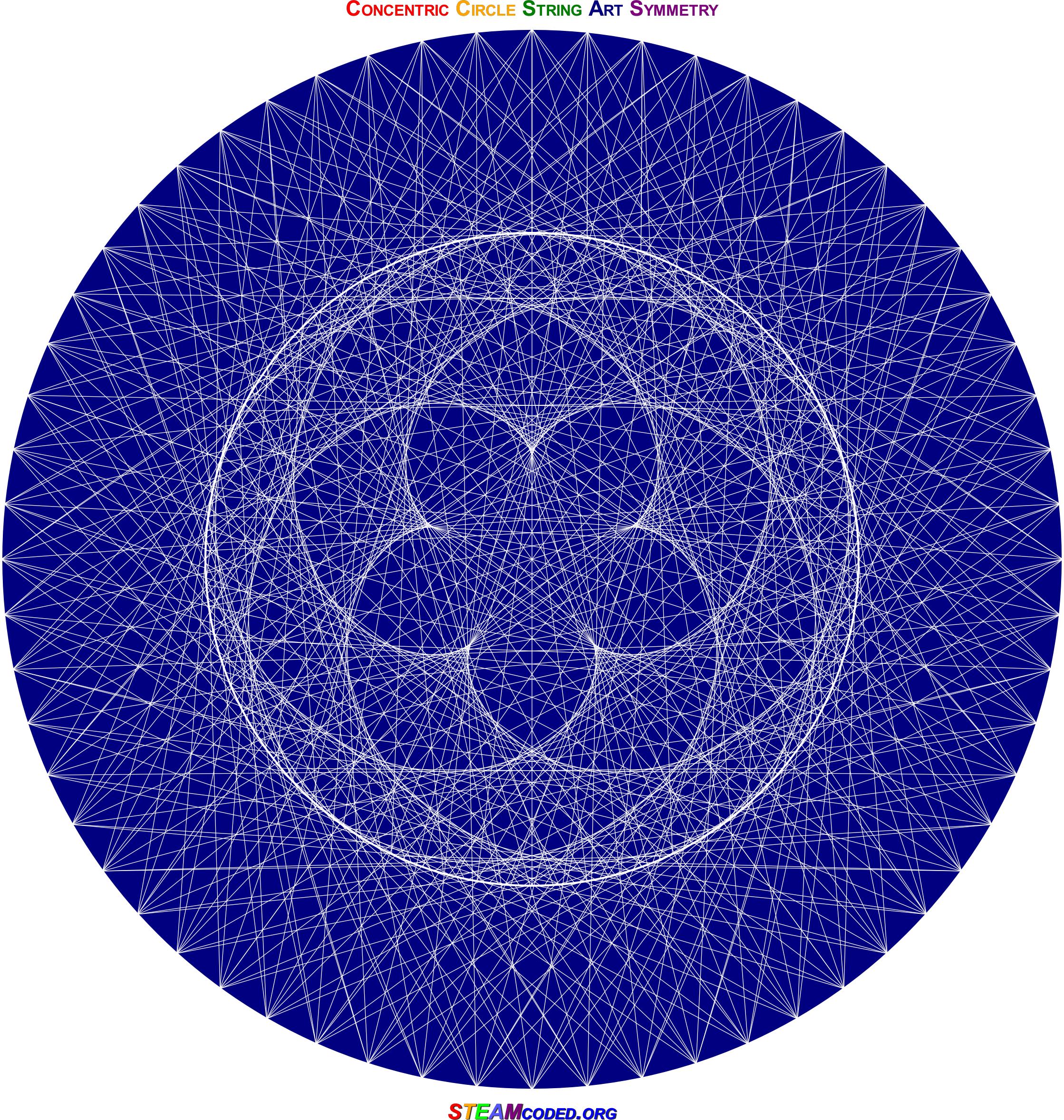 Concentric Circle Symmetry png